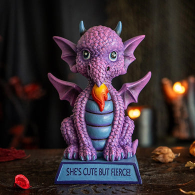 She's Cute But Fierce Dragon Figurine