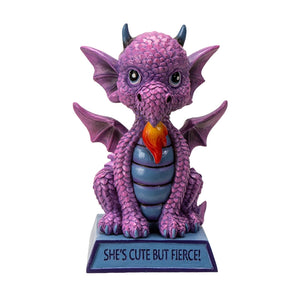 She's Cute But Fierce Dragon Figurine