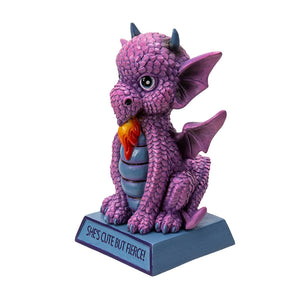 She's Cute But Fierce Dragon Figurine