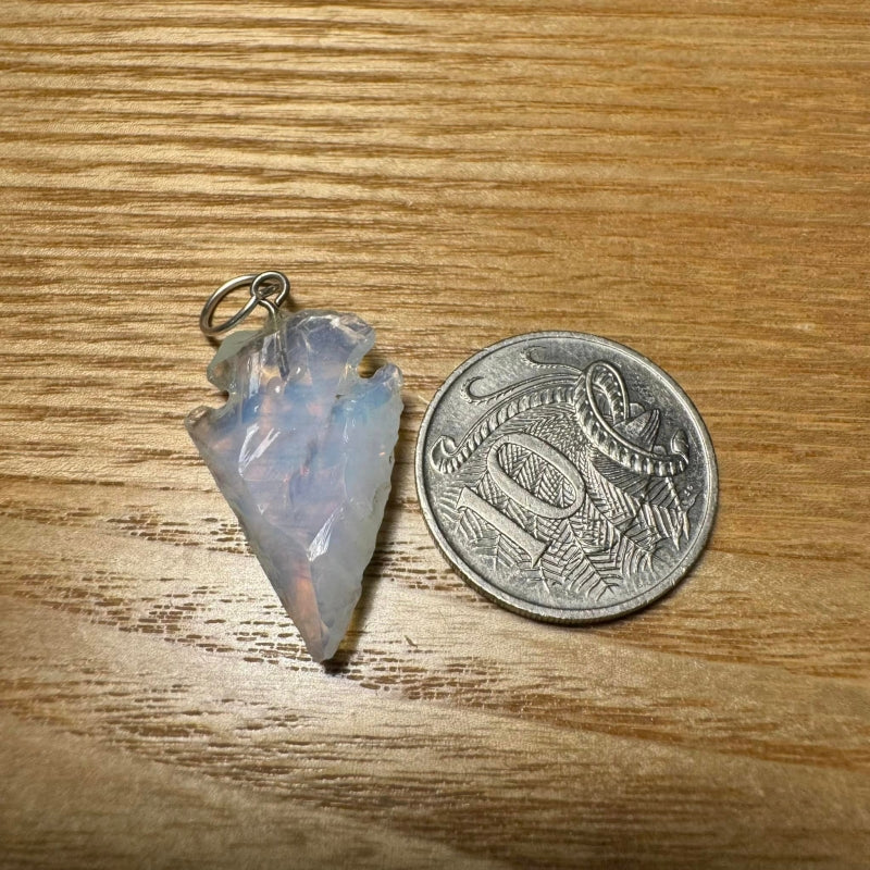 Opalite Arrow Pendant