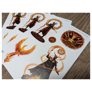 Anne Stokes Sticker Sheets – Elemental Magic