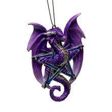 Lunar Magic Guardian Dragon Ornament by Anne Stokes - PREORDER