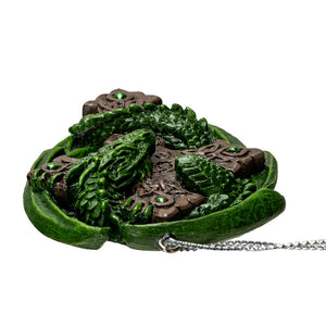 Woodland Guardian Dragon Ornament by Anne Stokes - PREORDER