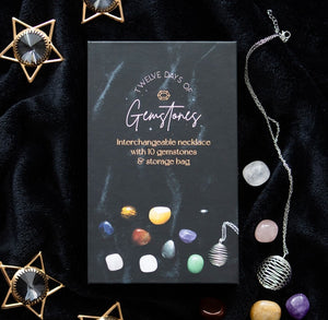 12-Day Crystal Necklace Advent Calendar - PREORDER