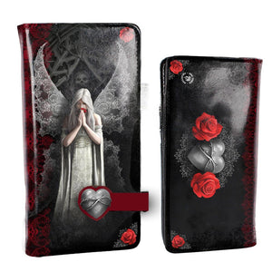 Only Love Remains Embossed Purse by Anne Stokes