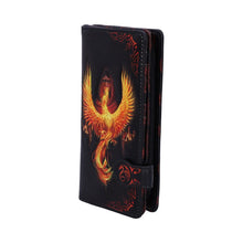 Phoenix Rising Embossed Purse by Anne Stokes