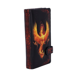 Phoenix Rising Embossed Purse by Anne Stokes